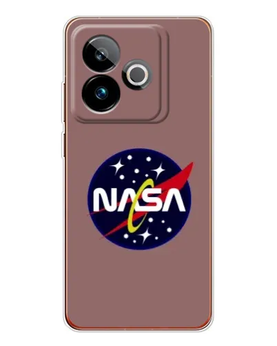 Чехол для Realme GT 7T с картинкой «NASA — ретро космос»