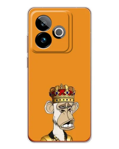 Чехол для Realme GT 7T с картинкой «Золотая обезьяна Bored Ape» Чехол для Realme GT 7T с картинкой «Золотая обезьяна Bored Ape»