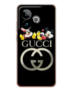 Чехол для Realme GT 7T с картинкой «Gucci — герои Disney» Чехол для Realme GT 7T с картинкой «Gucci — герои Disney»