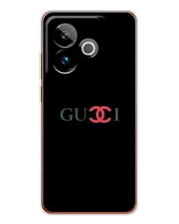 Чехол для Realme GT 7T с картинкой «Gucci — красный градиент» Чехол для Realme GT 7T с картинкой «Gucci — красный градиент»
