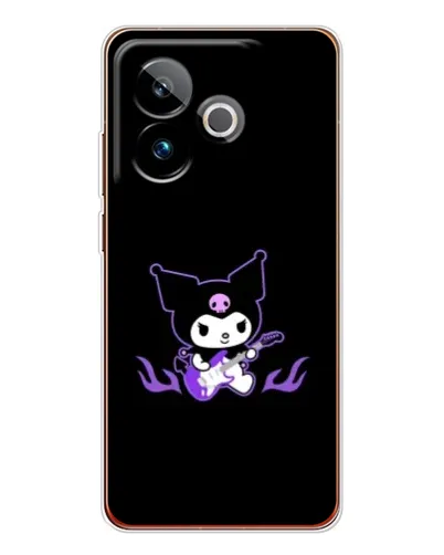 Чехол для Realme GT 7T с картинкой «Электрическая Kuromi» Чехол для Realme GT 7T с картинкой «Электрическая Kuromi»