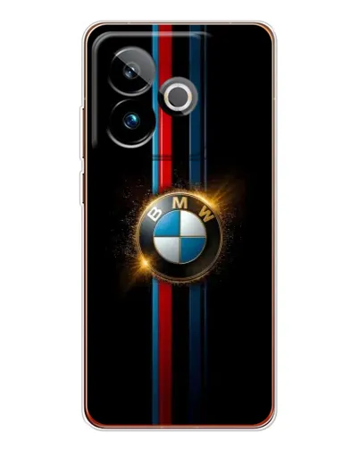 Чехол для Realme GT 7T с картинкой «BMW M-Power неон»