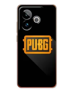 Чехол для Realme GT 7T с картинкой «PUBG — рамка лого»