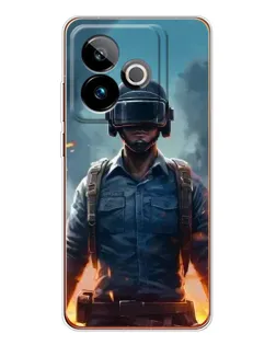Чехол для Realme GT 7T с картинкой «PUBG — реалистичный герой»