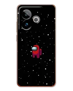 Чехол для Realme GT 7T с картинкой «Красный Among Us» Чехол для Realme GT 7T с картинкой «Красный Among Us»