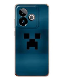Чехол для Realme GT 7T с картинкой «Крипер текстура»