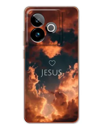Чехол для Realme GT 7T с картинкой «Сияние Имени Jesus»