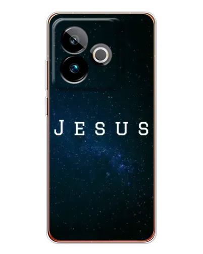 Чехол для Realme GT 7T с картинкой «Звездное небо Jesus»