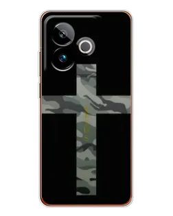 Чехол для Realme GT 7T с картинкой «Милитари Крест»