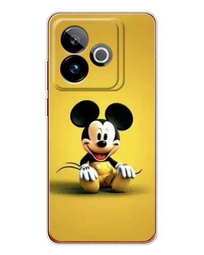 Чехол для Realme GT 7T с картинкой «Микки на желтом» Чехол для Realme GT 7T с картинкой «Микки на желтом»