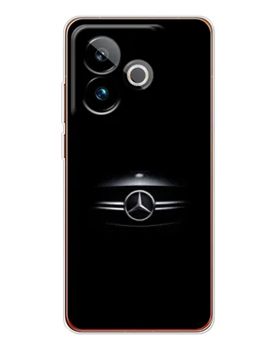 Чехол для Realme GT 7T с картинкой «Mercedes — абстрактные линии»