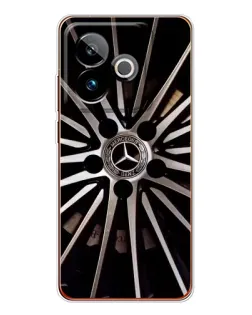 Чехол для Realme GT 7T с картинкой «Диск Mercedes»