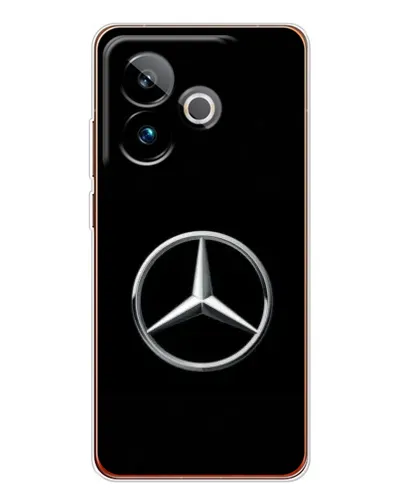Чехол для Realme GT 7T с картинкой «Mercedes классический лого»