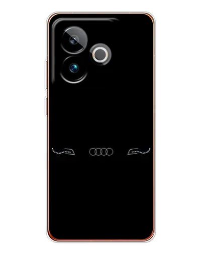 Чехол для Realme GT 7T с картинкой «Audi — световой подпись» Чехол для Realme GT 7T с картинкой «Audi — световой подпись»