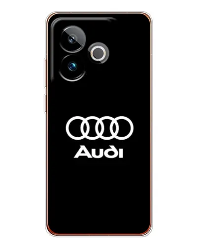 Чехол для Realme GT 7T с картинкой «Классическое лого Audi» Чехол для Realme GT 7T с картинкой «Классическое лого Audi»