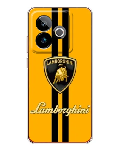 Чехол для Realme GT 7T с картинкой «Lamborghini Stripe желтый» Чехол для Realme GT 7T с картинкой «Lamborghini Stripe желтый»