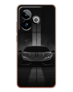 Чехол для Realme GT 7T с картинкой «Lamborghini симметрия дорог» Чехол для Realme GT 7T с картинкой «Lamborghini симметрия дорог»
