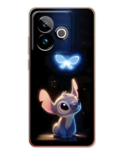 Чехол для Realme GT 7T с картинкой «Сияющий Стич»
