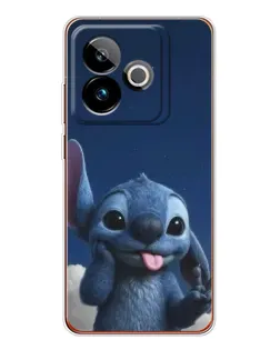 Чехол для Realme GT 7T с картинкой «Стич в облаках» Чехол для Realme GT 7T с картинкой «Стич в облаках»