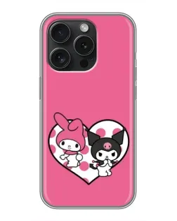 Чехол для RealMe GT 8 Pro с картинкой «Kuromi и My Melody»