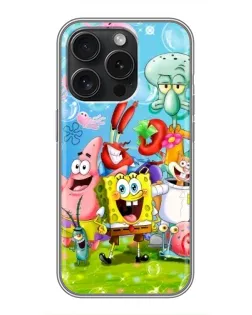 Чехол для RealMe GT 8 Pro с картинкой «Губка Боб и друзья»