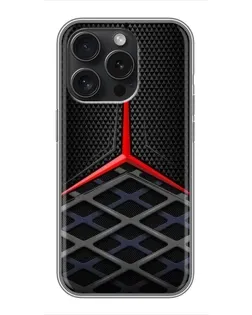 Чехол для RealMe GT 8 Pro с картинкой «Mercedes Carbon Grid»