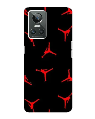 Чехол для Realme GT Neo 3 с картинкой «Jordan Red Pattern» Чехол для Realme GT Neo 3 с картинкой «Jordan Red Pattern»