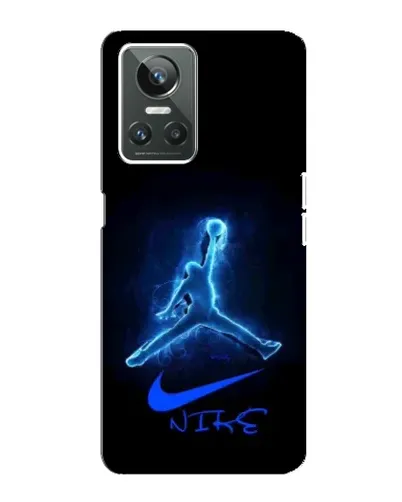 Чехол для Realme GT Neo 3 с картинкой «Jordan Neon Blue» Чехол для Realme GT Neo 3 с картинкой «Jordan Neon Blue»