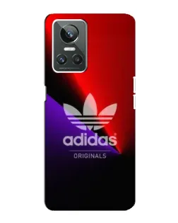 Чехол для Realme GT Neo 3 с картинкой «Adidas Red Neon» Чехол для Realme GT Neo 3 с картинкой «Adidas Red Neon»