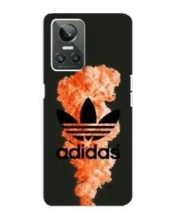 Чехол для Realme GT Neo 3 с картинкой «Оранжевый дым Adidas» Чехол для Realme GT Neo 3 с картинкой «Оранжевый дым Adidas»