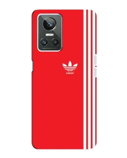 Чехол для Realme GT Neo 3 с картинкой «Красный минимализм Adidas» Чехол для Realme GT Neo 3 с картинкой «Красный минимализм Adidas»