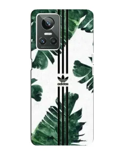 Чехол для Realme GT Neo 3 с картинкой «Пальмовые листья адидас»