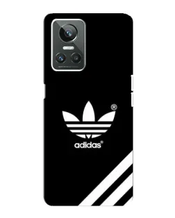 Чехол для Realme GT Neo 3 с картинкой «Adidas с диагональными полосами»