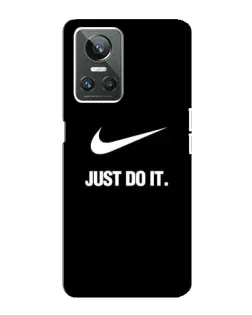 Чехол для Realme GT Neo 3 с картинкой «Классический принт Nike»