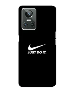 Чехол для Realme GT Neo 3 с картинкой «Минимализм от Nike»