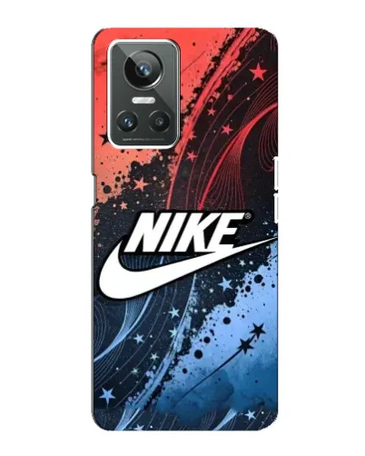 Чехол для Realme GT Neo 3 с картинкой «Градиентный принт Найк»