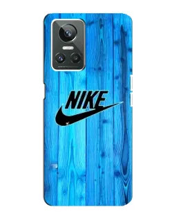 Чехол для Realme GT Neo 3 с картинкой «Голубое дерево Nike»