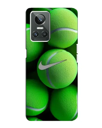 Чехол для Realme GT Neo 3 с картинкой «Теннисные мячи Найк»