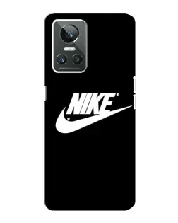 Чехол для Realme GT Neo 3 с картинкой «Мазки краски Nike»