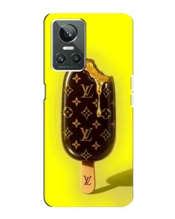 Чехол для Realme GT Neo 3 с картинкой «Мороженое от LV»