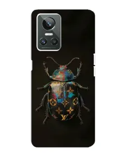Чехол для Realme GT Neo 3 с картинкой «LV — мраморный принт»