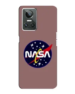 Чехол для Realme GT Neo 3 с картинкой «NASA — ретро космос»