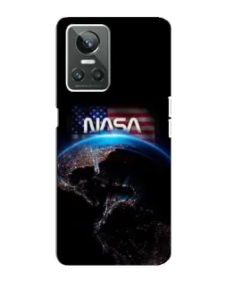 Чехол для Realme GT Neo 3 с картинкой «Земля из космоса NASA»
