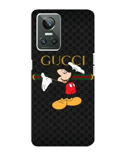 Чехол для Realme GT Neo 3 с картинкой «Микки Маус Gucci» Чехол для Realme GT Neo 3 с картинкой «Микки Маус Gucci»