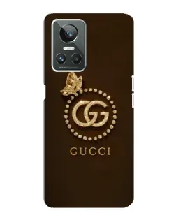 Чехол для Realme GT Neo 3 с картинкой «Gucci — золотая бабочка» Чехол для Realme GT Neo 3 с картинкой «Gucci — золотая бабочка»