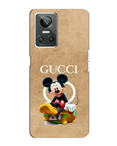Чехол для Realme GT Neo 3 с картинкой «Микки Маус Gucci — крафт» Чехол для Realme GT Neo 3 с картинкой «Микки Маус Gucci — крафт»
