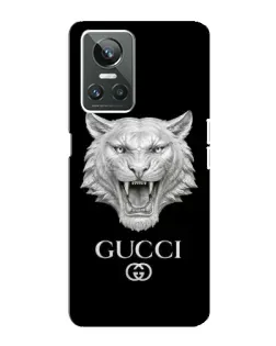 Чехол для Realme GT Neo 3 с картинкой «Gucci — серебряный лев» Чехол для Realme GT Neo 3 с картинкой «Gucci — серебряный лев»