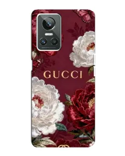 Чехол для Realme GT Neo 3 с картинкой «Gucci — бордовые розы» Чехол для Realme GT Neo 3 с картинкой «Gucci — бордовые розы»