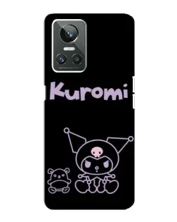 Чехол для Realme GT Neo 3 с картинкой «Kuromi — черный минимализм» Чехол для Realme GT Neo 3 с картинкой «Kuromi — черный минимализм»