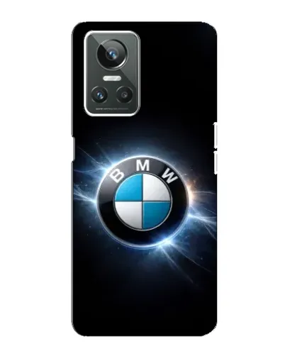 Чехол для Realme GT Neo 3 с картинкой «BMW — неоновое сияние»
